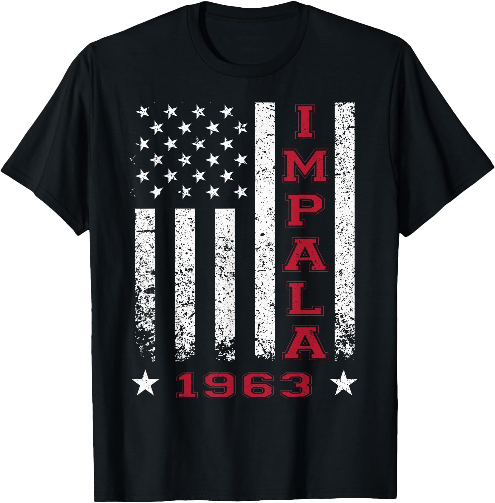 Jersey Style 63 1963 Impala Old School Muscle Cars T-Shirt