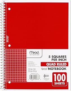 Mead Spiral Notebook Subject 05676ab5
