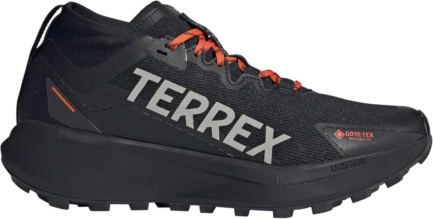 adidas Mens Terrex Agravic Gtx Trail Running Sneakers Shoes - Black