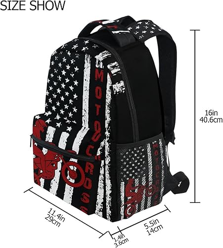 Miniatura 2 de Miaoquhe Mochila escolar de dragón de hielo azul y fuego dorado, resistente al agua, mochila de hombro para niños, escuela al aire libre, viajes,