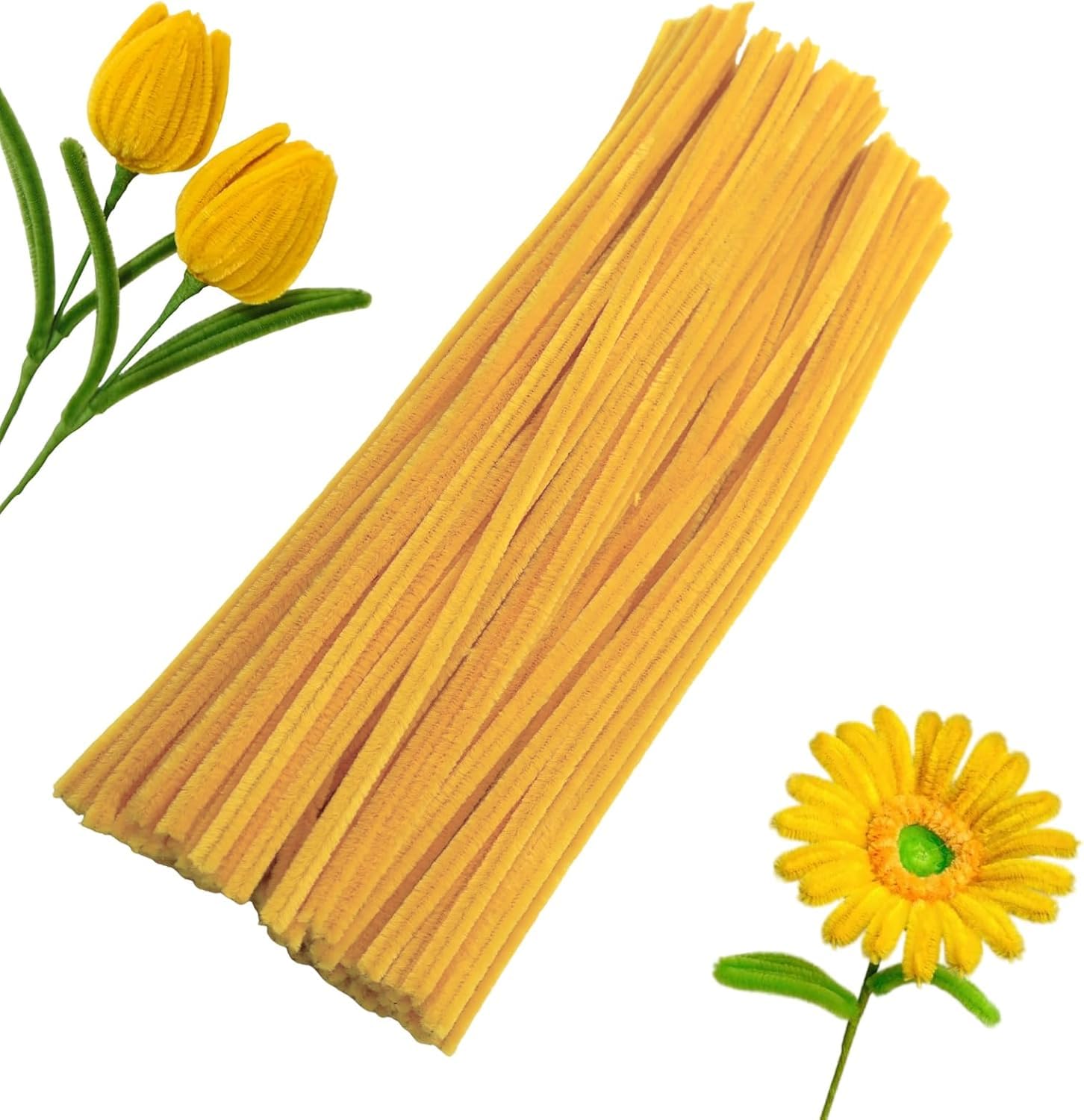 Colorful Pipe Cleaners for Crafts & Flowers -10