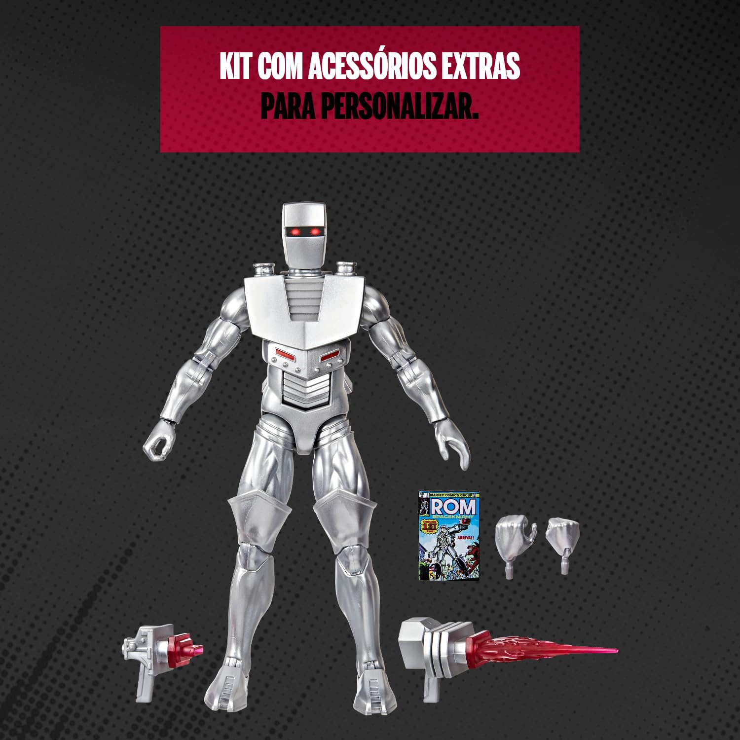 Marvel, Action Figure, Rom, O Cavaleiro do Espaço, Legends Series