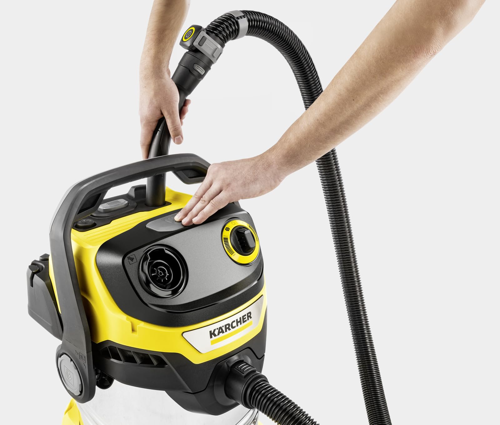 KÄRCHER WD 5 Control S Aspirador 25L Acero Inoxidable 1200W