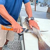 Vista 6 de Cuchillo de filete eléctrico KastKing Speed Demon Pro de iones de litio - Cuchillo de pesca recargable inalámbrico con 4 cuchillas, motor de alto