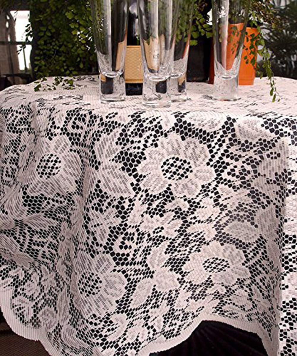 Crocheted Round Tablecloth Crochet For Beginners
