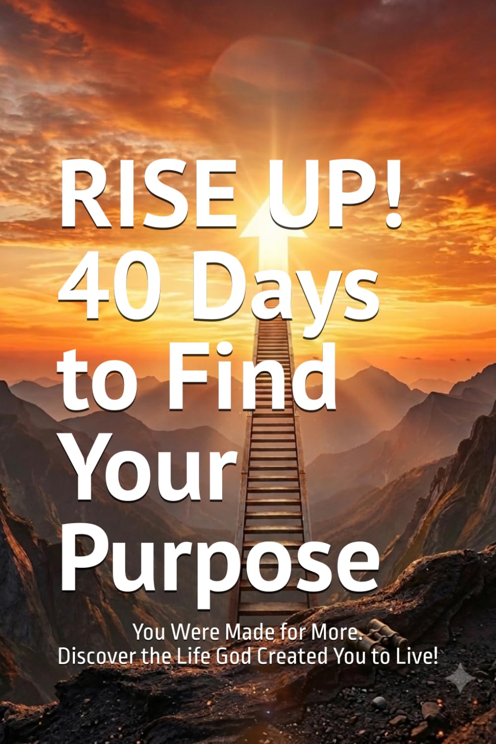 RISE UP! 40 Days to Find Your Purpose: You Were Made for More. Discover the Life God Created You to Live! (40 Days Devotionals)