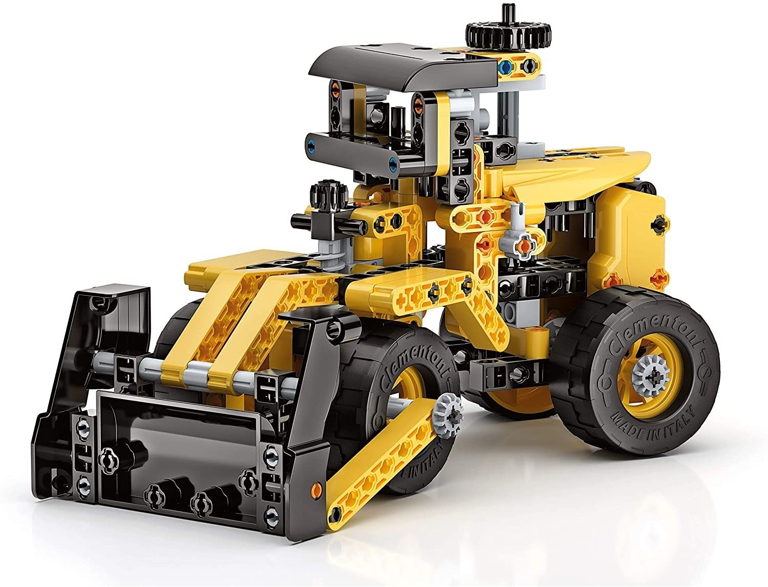 Clementoni - 50681 - Diversión Científica Construcción Mecánica Junior Dinosaurio Bloques Para Niños A Partir De 6 Años Versión Polonia