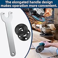 Vista 6 de Juego de 7 llaves de amoladora angular y amoladora angular, tuercas de bloqueo de metal de brida 5/8-11, compatibles con Dewalt, Milwaukee, Makita1