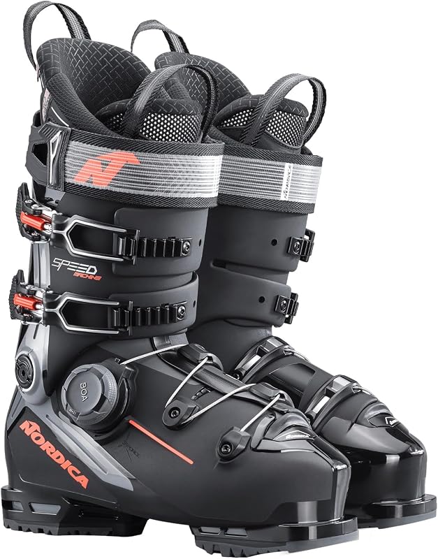 Botas de esquí Nordica Speedmachine 3 110 BOA para hombre | GripWalk, horma de 100 mm, volumen medio, flexibilidad rígida, carcasa moldeable, forro de corcho moldeable por calor