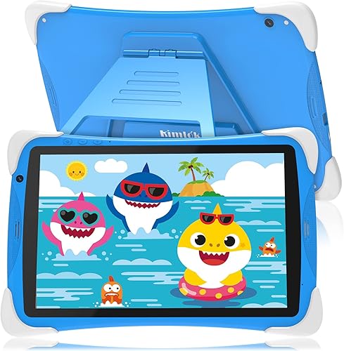 Tablet para niños, tableta para niños de 10.1 pulgadas, Android 12 2+32GB, pantalla HD 1280 * 800 IPS, tableta para niños con WiFi, control