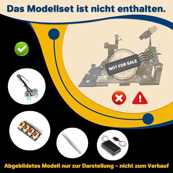 Licht Set Kompatibel mit Lego Duell in der Finsternis (Kein Lego-Modell), Led Beleuchtungs Set für Minecraft für Minecraft 21246 The Deep Dark Battle - 2
