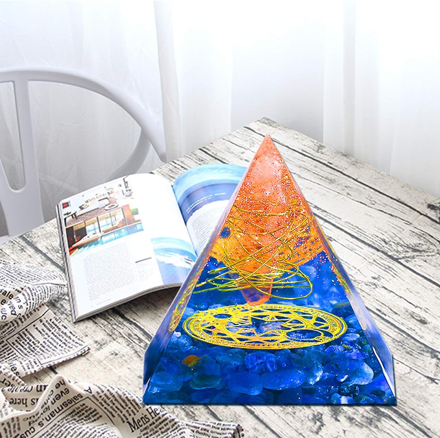 Stampi in silicone a piramide di grandi