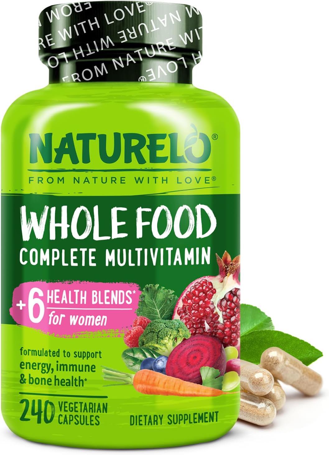 Whole Food Multivitamin for Women, 240 Count