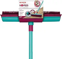 Noviça - Vassoura Emborrachada e Cerdas de Silicone com Cabo, Bettanin