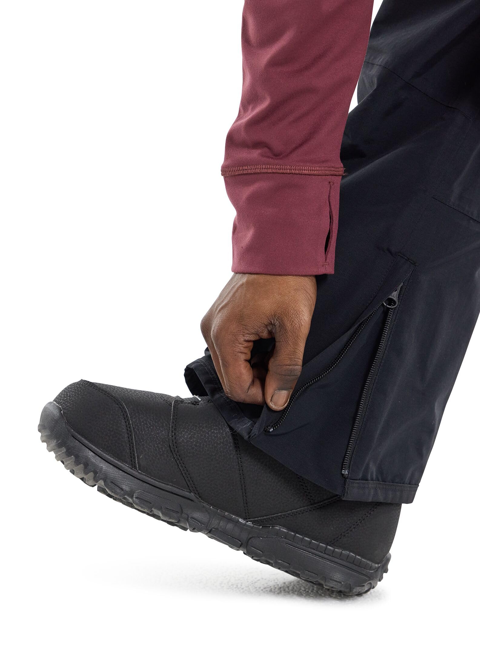 Burton – Pantalón de esquí y Snow Covert 2.0 True Black para hombre, color negro