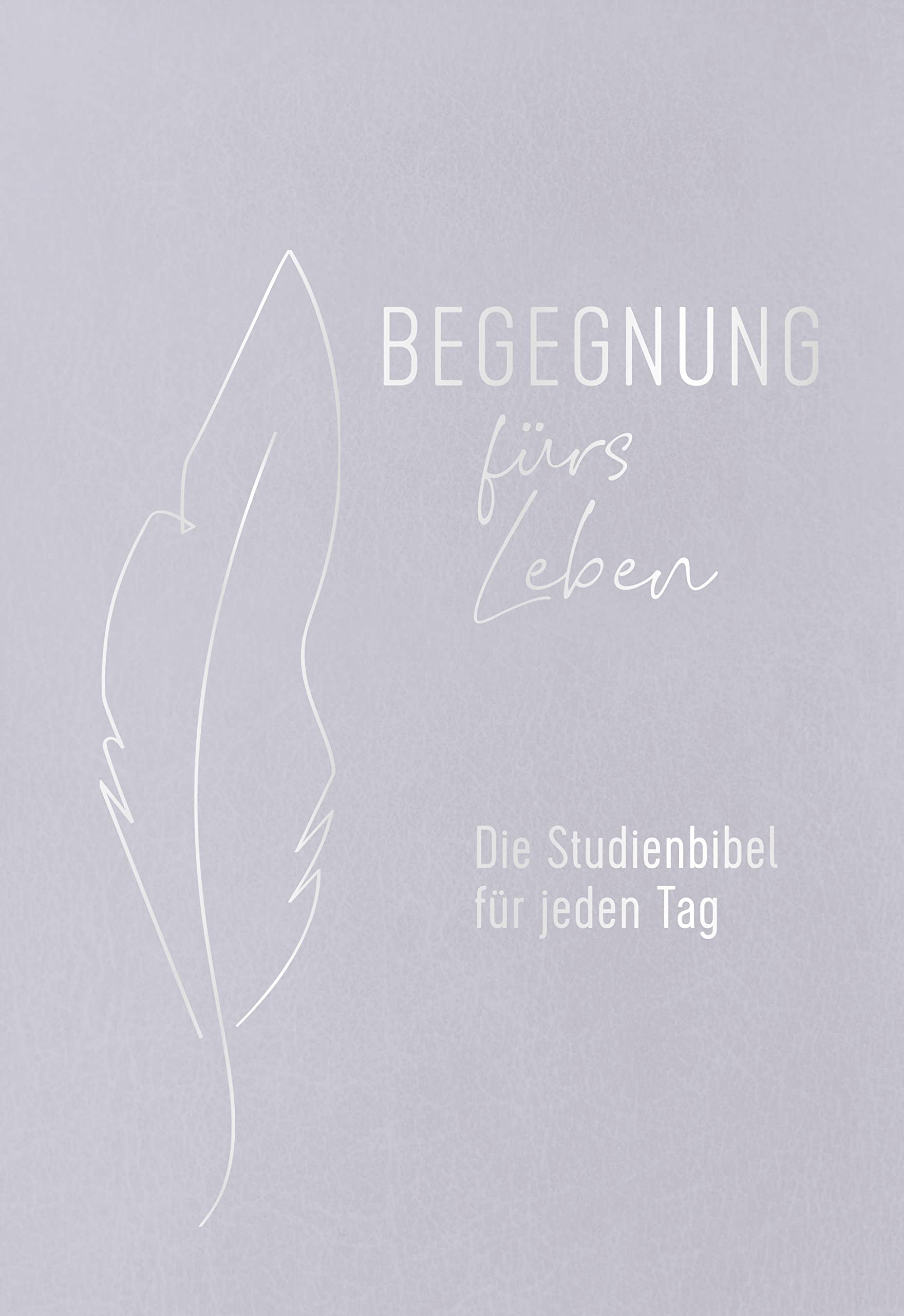 Begegnung fürs Leben, Leder: Die Studienbibel für jeden Tag (Neues Leben. Die Bibel)