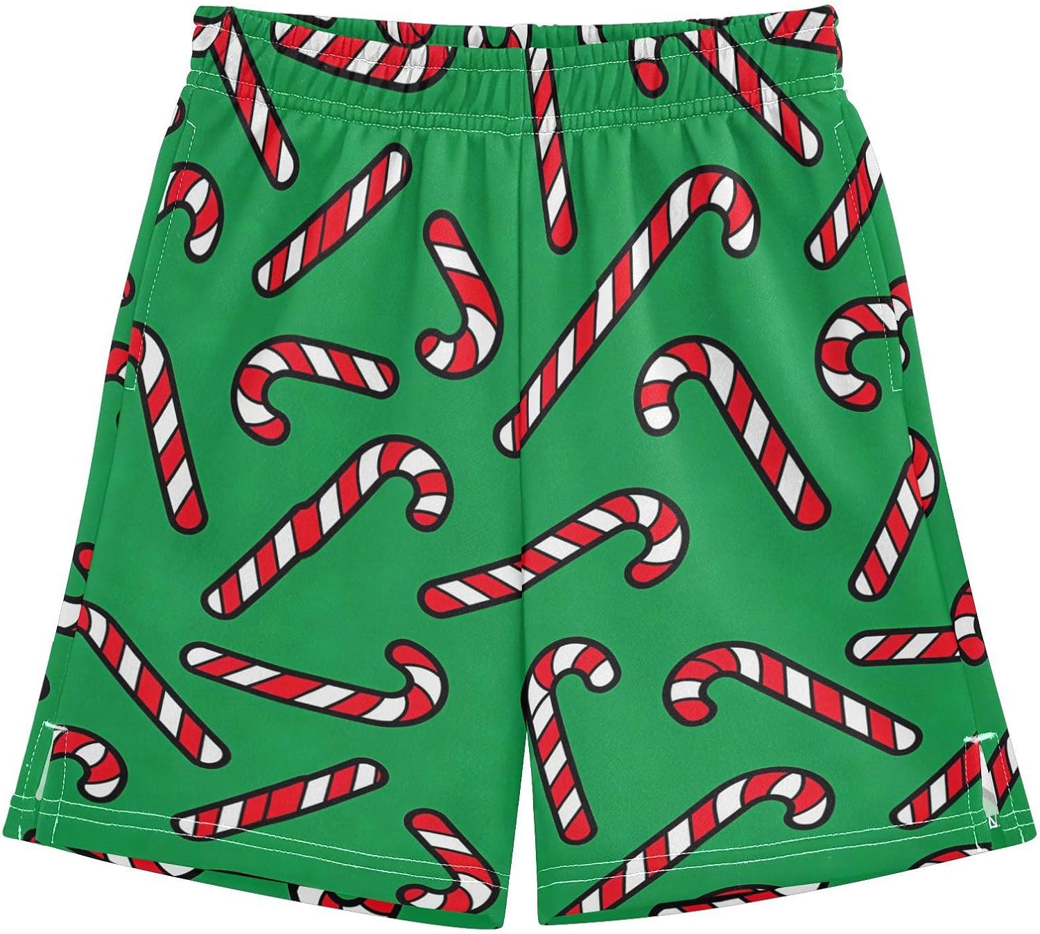 Boys Shorts Youth Athletic Shorts Summer Casual Shorts with Pockets for Sports Outdoor Homewear 7-15Y