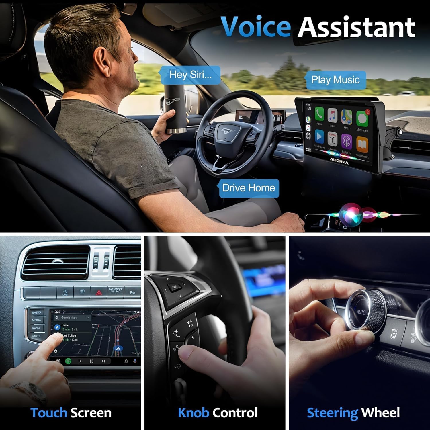 Adattatore Carplay Wireless per Fiat Tipo 2017 2018 2019 2020 2021 2022 2023 2024, 2-in-1 Wireless CarPlay Dongle Converte Cablato a Wireless, Stabile e Facile da Usare,A