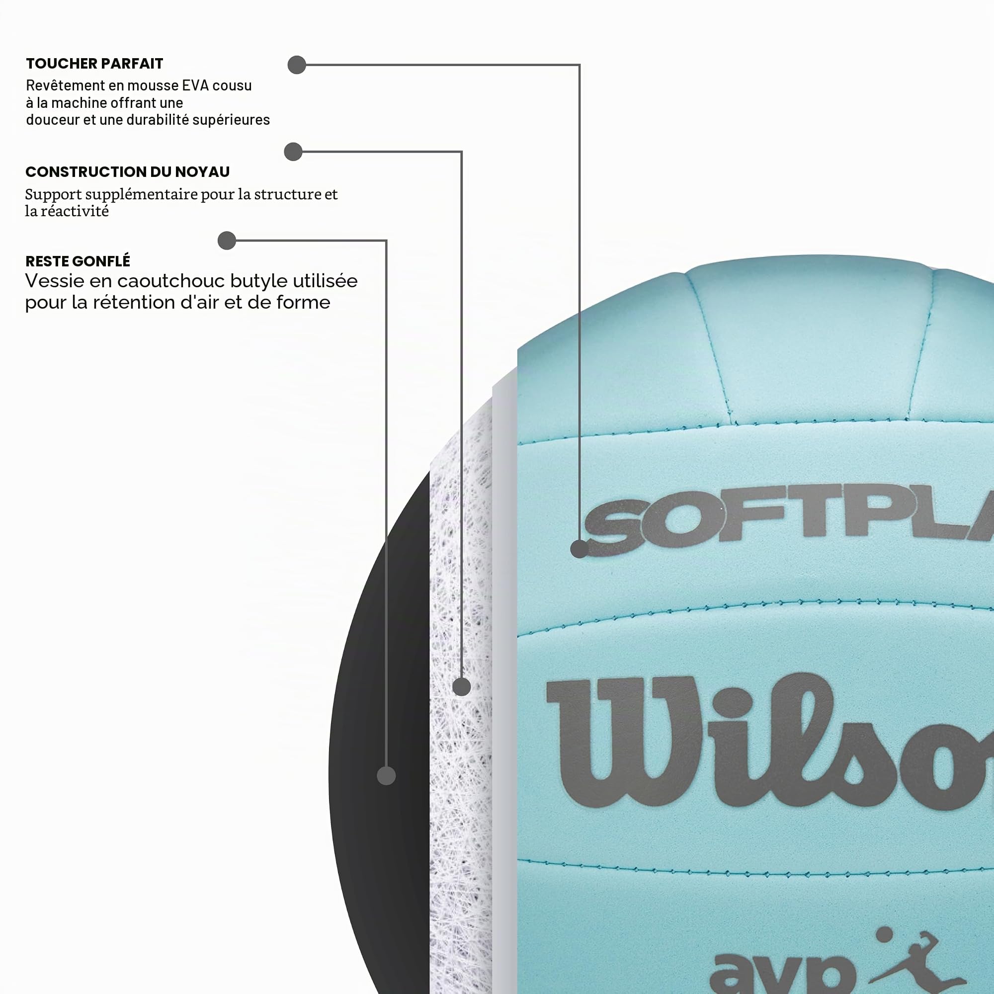 Wilson - AVP Soft Play Volleyball