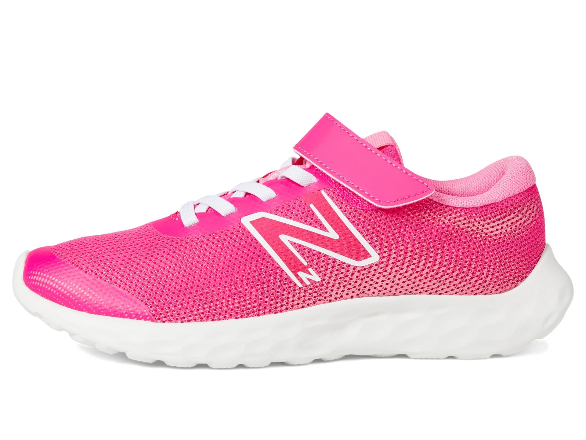 New Balance 520v8 Bungee Lace, Zapatillas, Pink, 34.5 EU Ancho