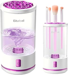Máquina limpiadora de brochas de maquillaje, ...