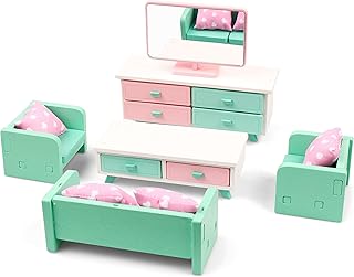 Sponsored Ad - Coadura Doll House Furniture and Décor - Dollhouse Furniture and Accessories Set,Doll House Furnishings,Gre...
