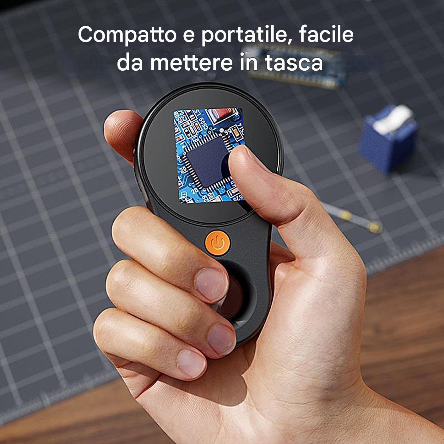 Microscopio Digitale Portatile Lente Osservazione Piante