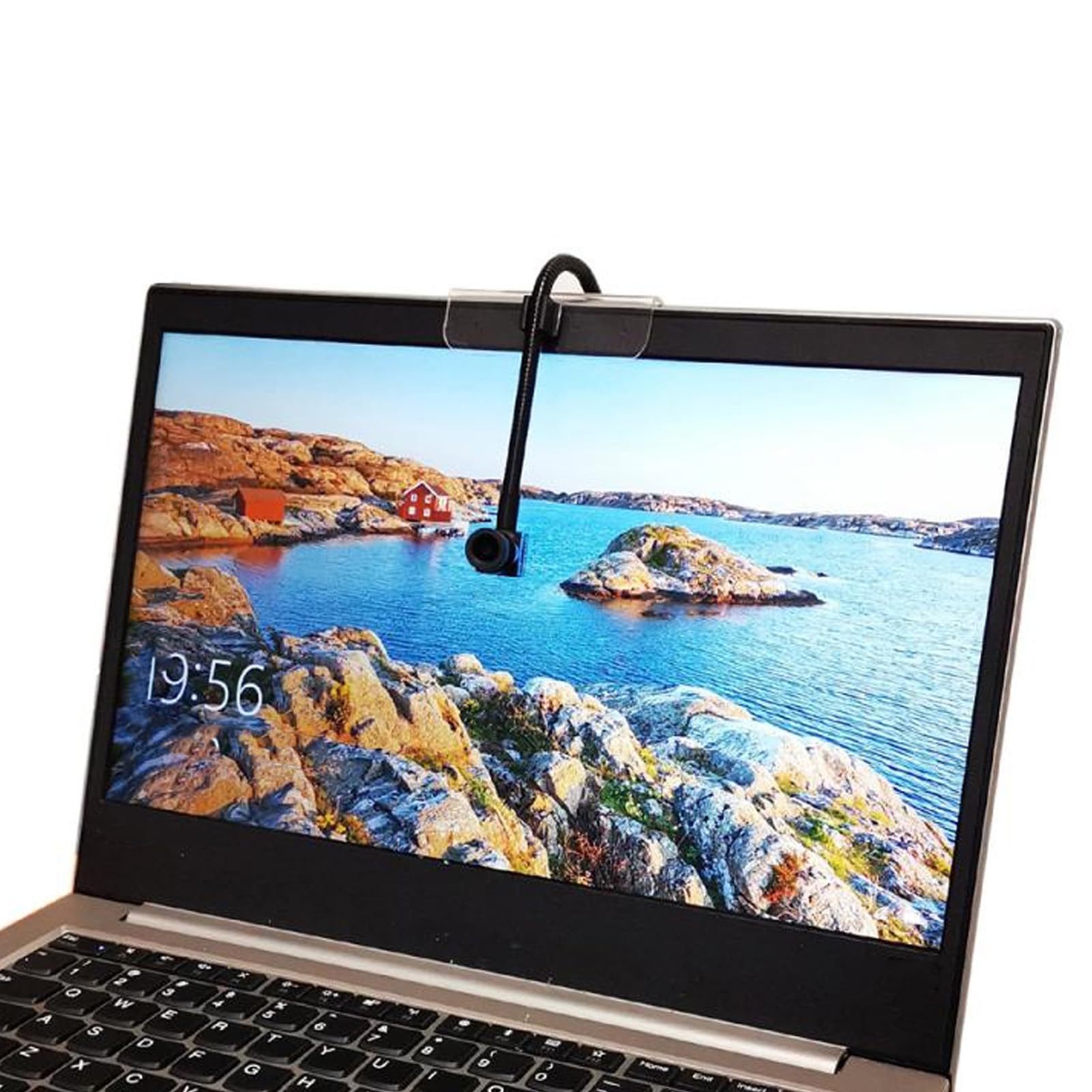 Kamera Internetowa 8 MP do Komputera, Kamera Centralna Kamera Internetowa na środkowym Ekranie, Kamera Internetowa USB do Monitora Kamera Typu Plug & Play do zajęć Online,