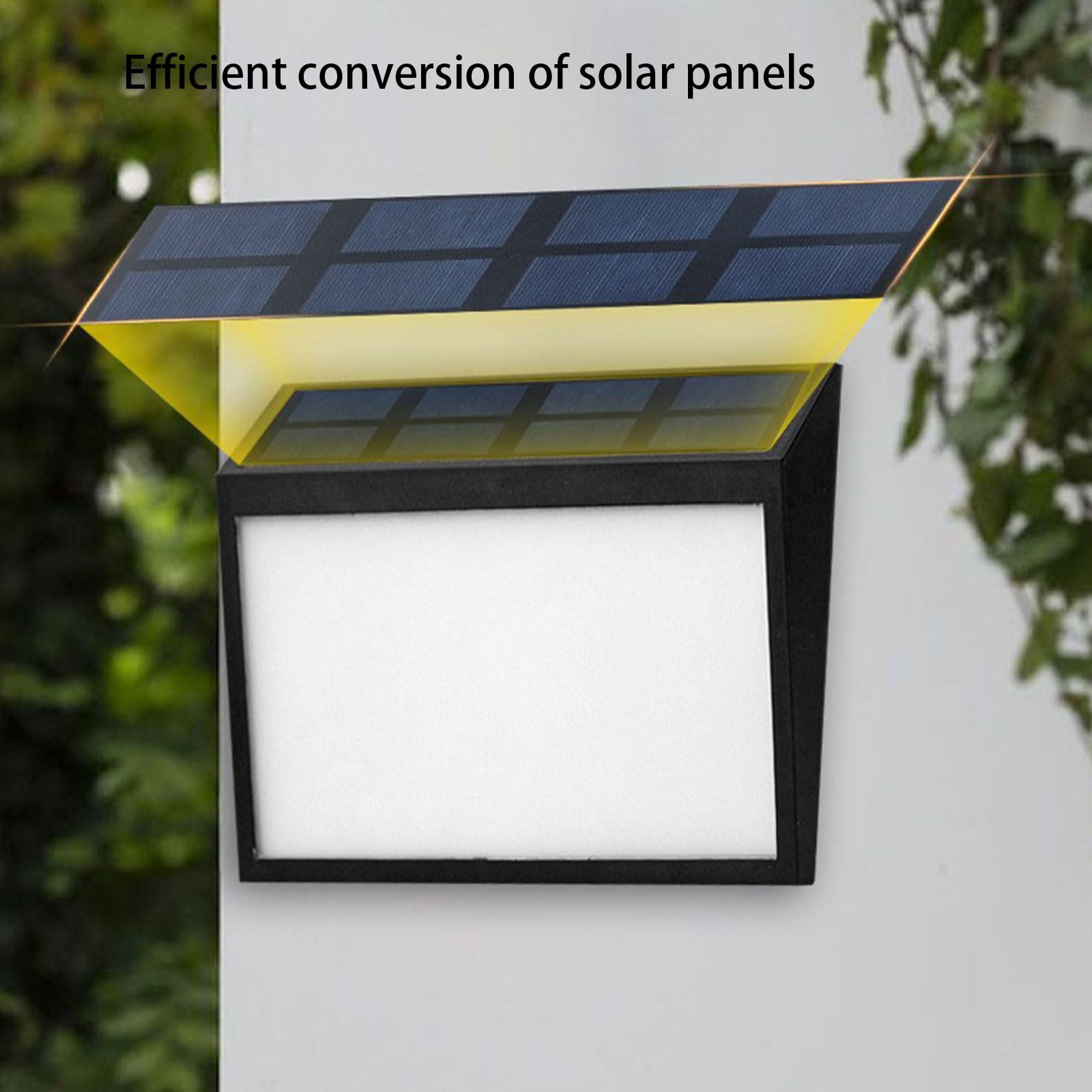 Lampada a LED a energia solare per indirizzi, numero civico, luce esterna per cassetta postale