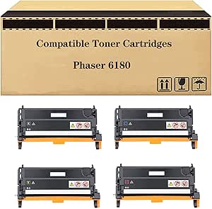 Phaser 7500 Toner Cartridge High Capacity Set 4-Pack Replacement For - View #6