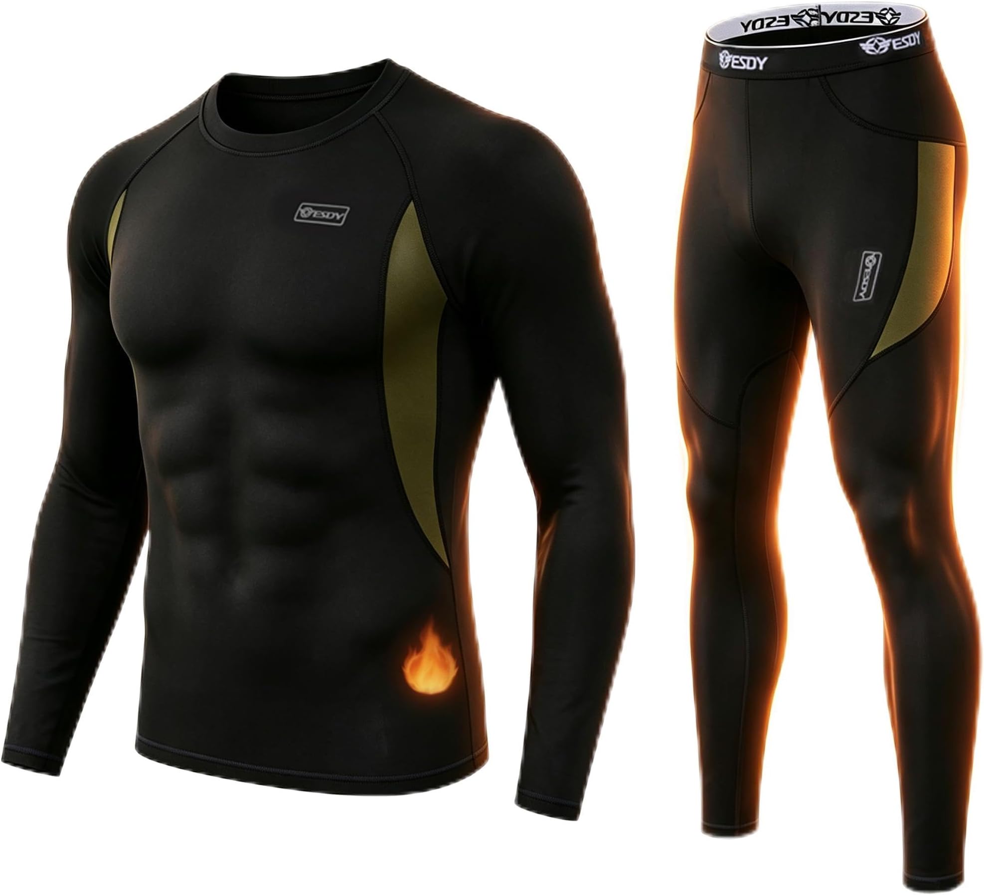 WINDCHASER Thermal Underwear Set for Men