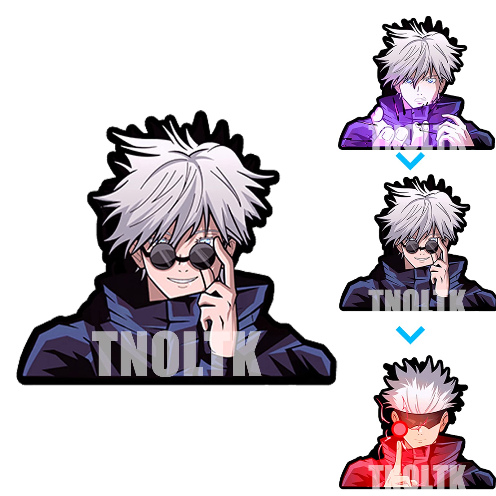 Stickers imperméables J-3 pour look urbain sur skateboard et PC