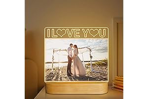 Light Up Couple Picture Frame