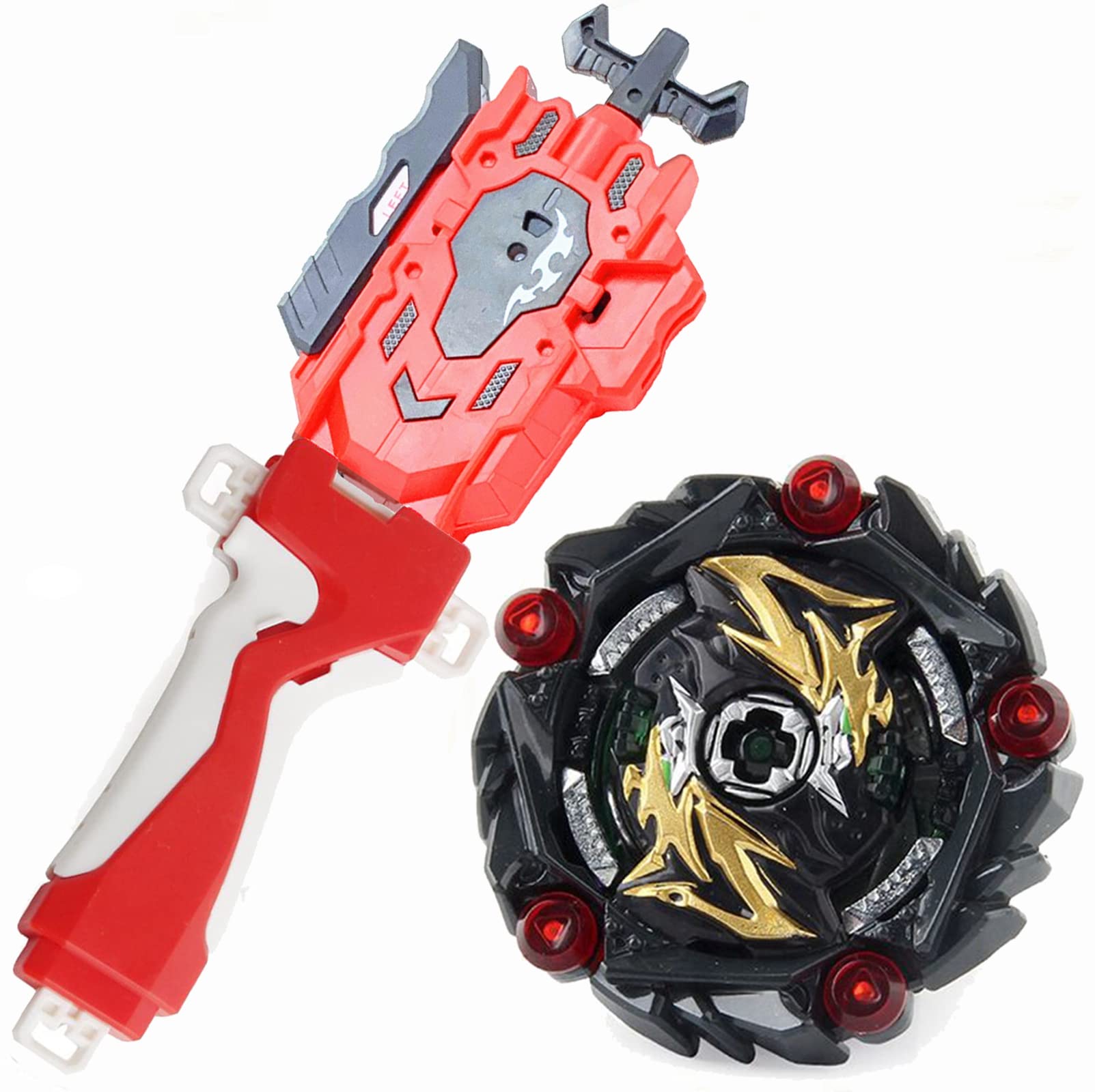 Play Blade Blade Toy Set Metal Fusion B Blades Toys Battling Top Toys  Booster B-164 Super King Curse Bey Battle Blade Burst Evolution  Left