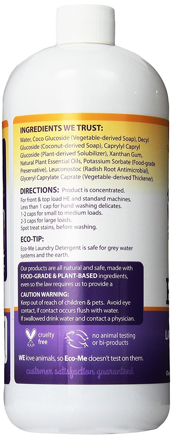 Eco-Me Eco-Me detergent, fasolka waniliowa, 32 Fluid Ounce by Eco-me