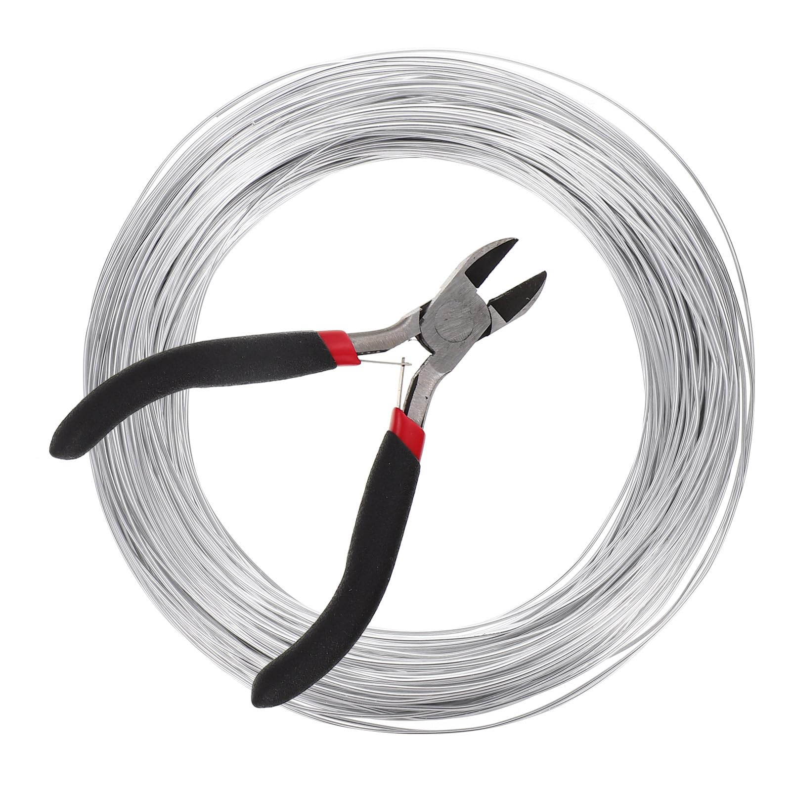 Alambre de aluminio flexible para esculpir con alicates de precisión 8