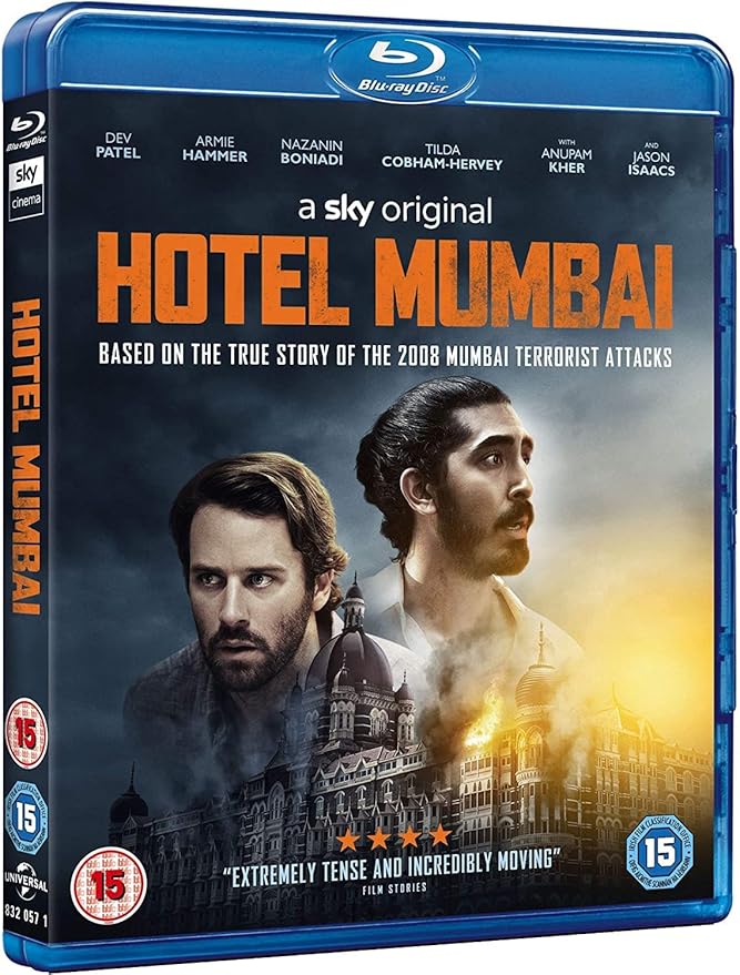 Hotel Mumbai (Uncut Region Free Bluray UK Import) Based on the