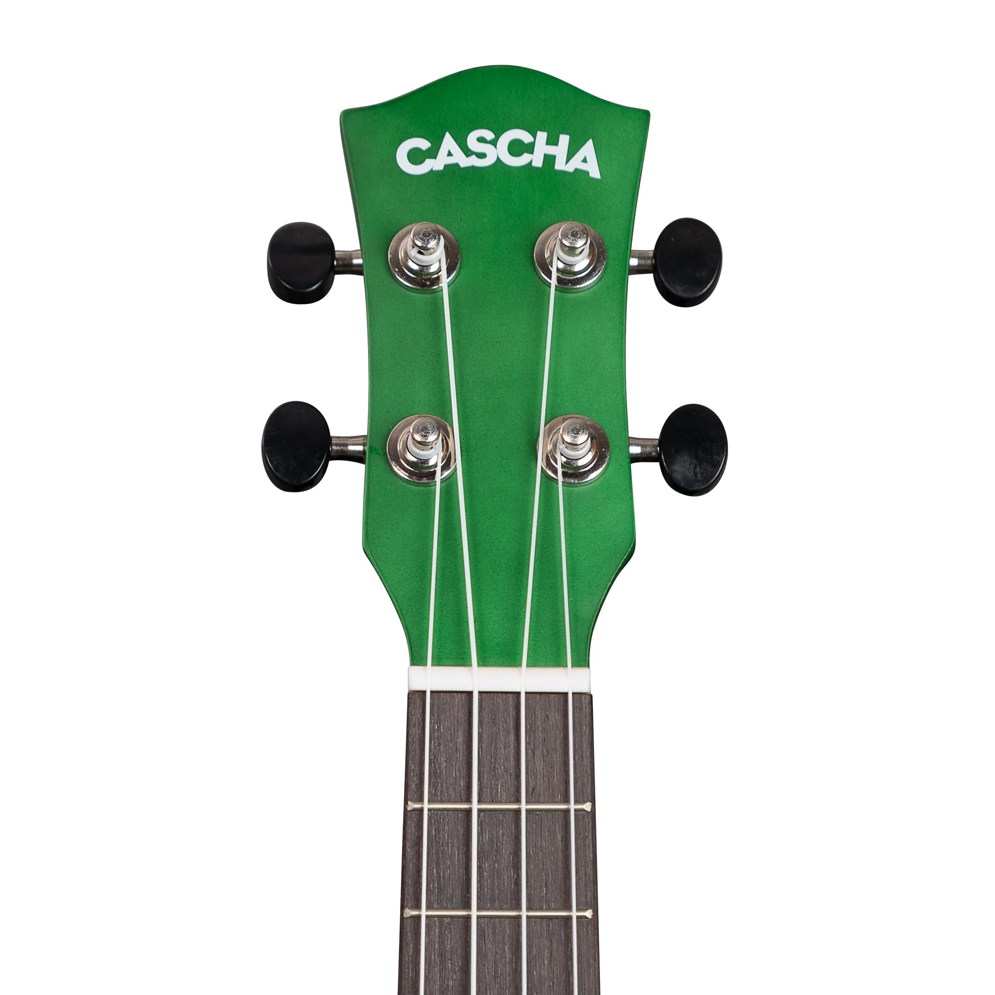 Concert Ukulele Linden Green Set (incl. Bag, 3 Picks, Book, Tuner)