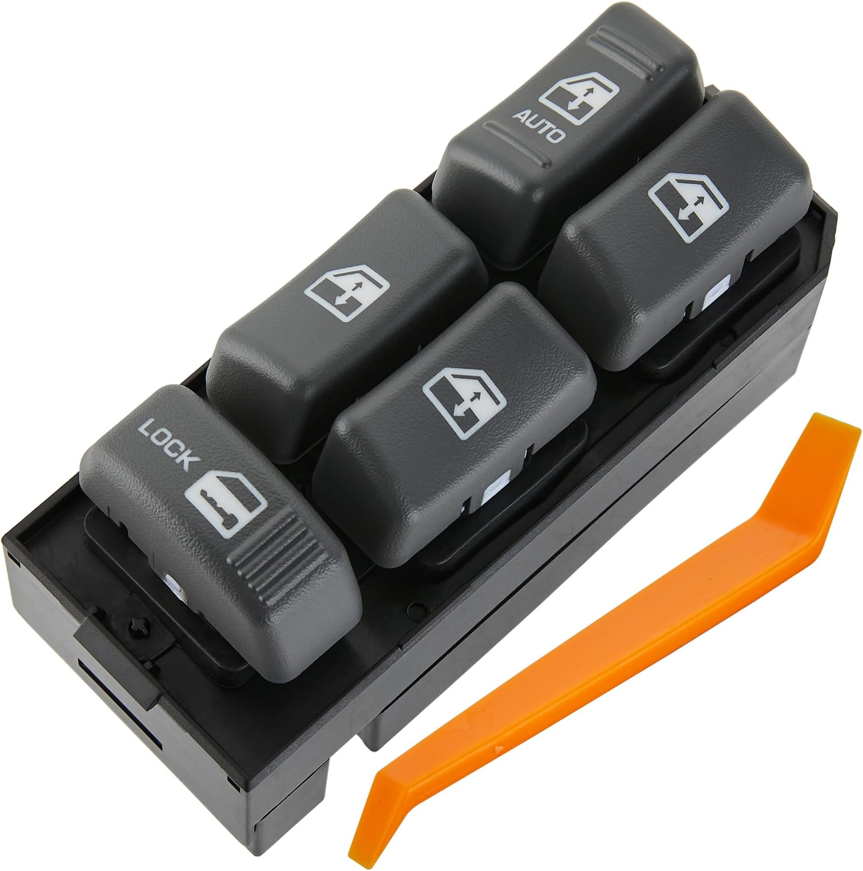 ZAPSOTS Master Power Window Switch.7+10 Metal Pins.4 Door.fits for Chevy for GMC,for Cadillac Escalade,for Oldsmobile.Some car Models.Front Left Driver Side Control switches.15151360 19244658