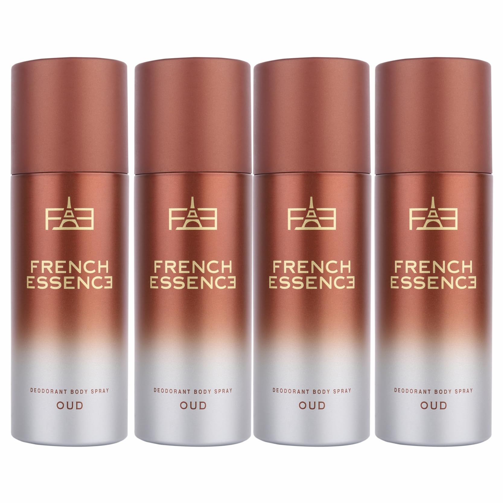 FRENCH ESSENCE Deodorant Spray Perfume/Deodorant for men/Men Deo/Body Spray for men,Long Lasting Fragrance, Fresh Scent (Oud) 50ml Each - Pack of 4-picture-27