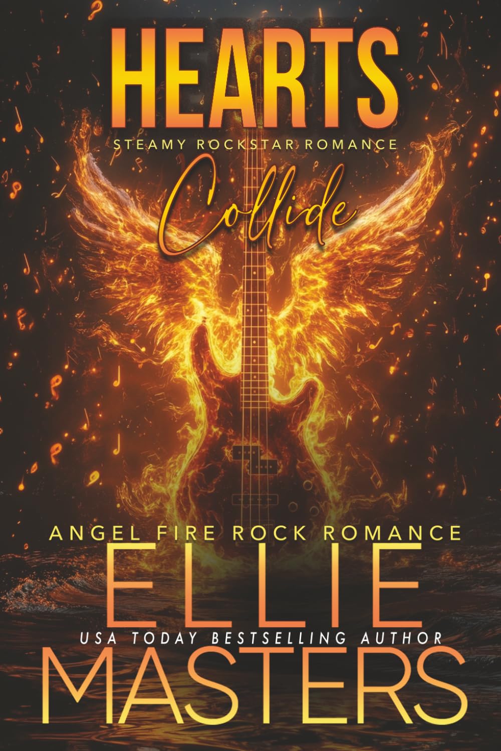 Hearts Collide: an Angel Fire Rockstar Romance: Discreet Cover Edition