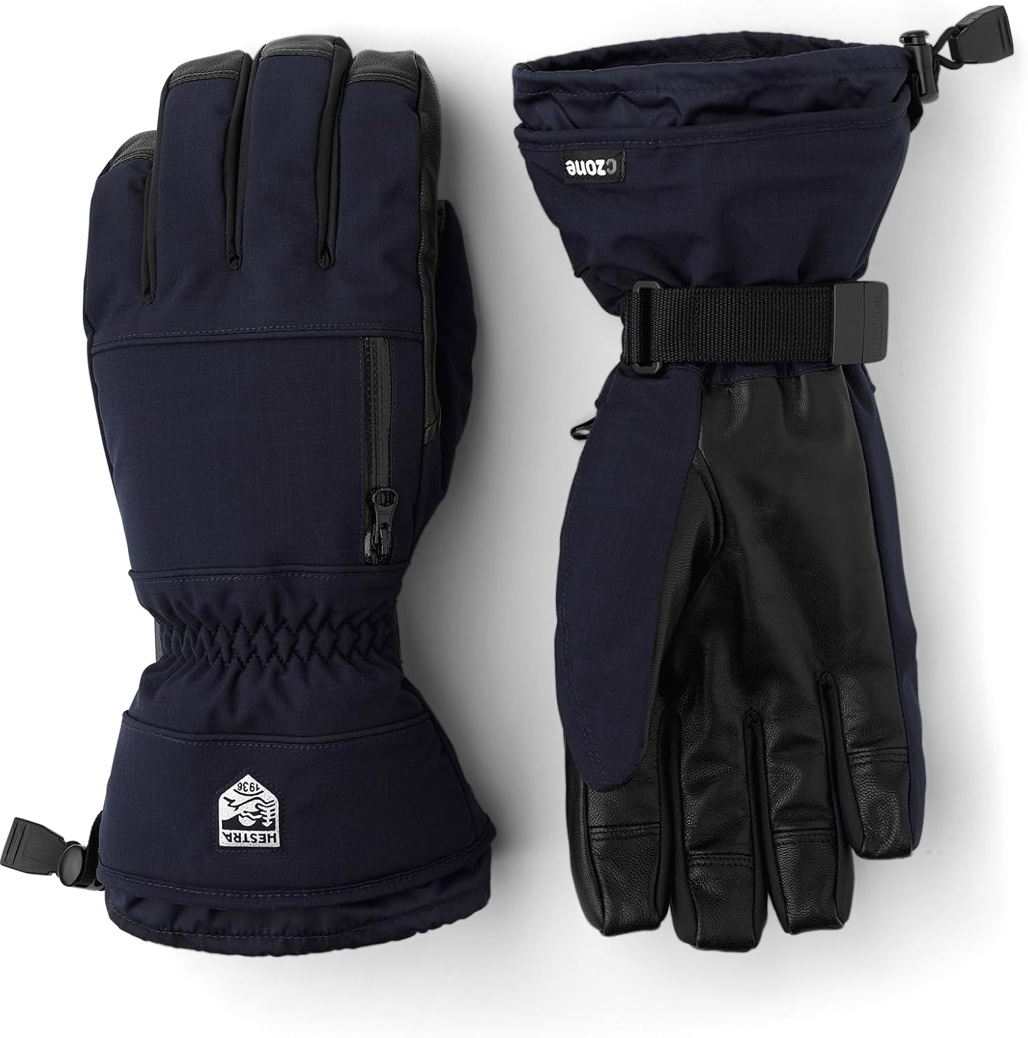 Hestra CZone Pointer Glove - Waterproof, Durable Glove for Skiing, Snowboarding, and Mountaineering