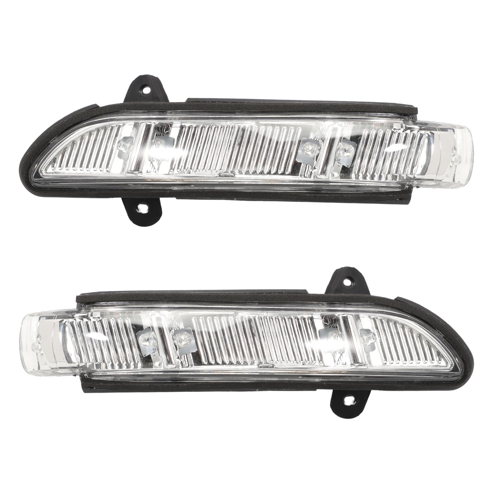 1 Paar Blinkerleuchten Link+Recht für CLS C219 E-Klasse W211 S-Klasse W221 C216 Aussenspiegel Spiegelblinker Blinkleuchten glasklar LP-5278 A2198200521