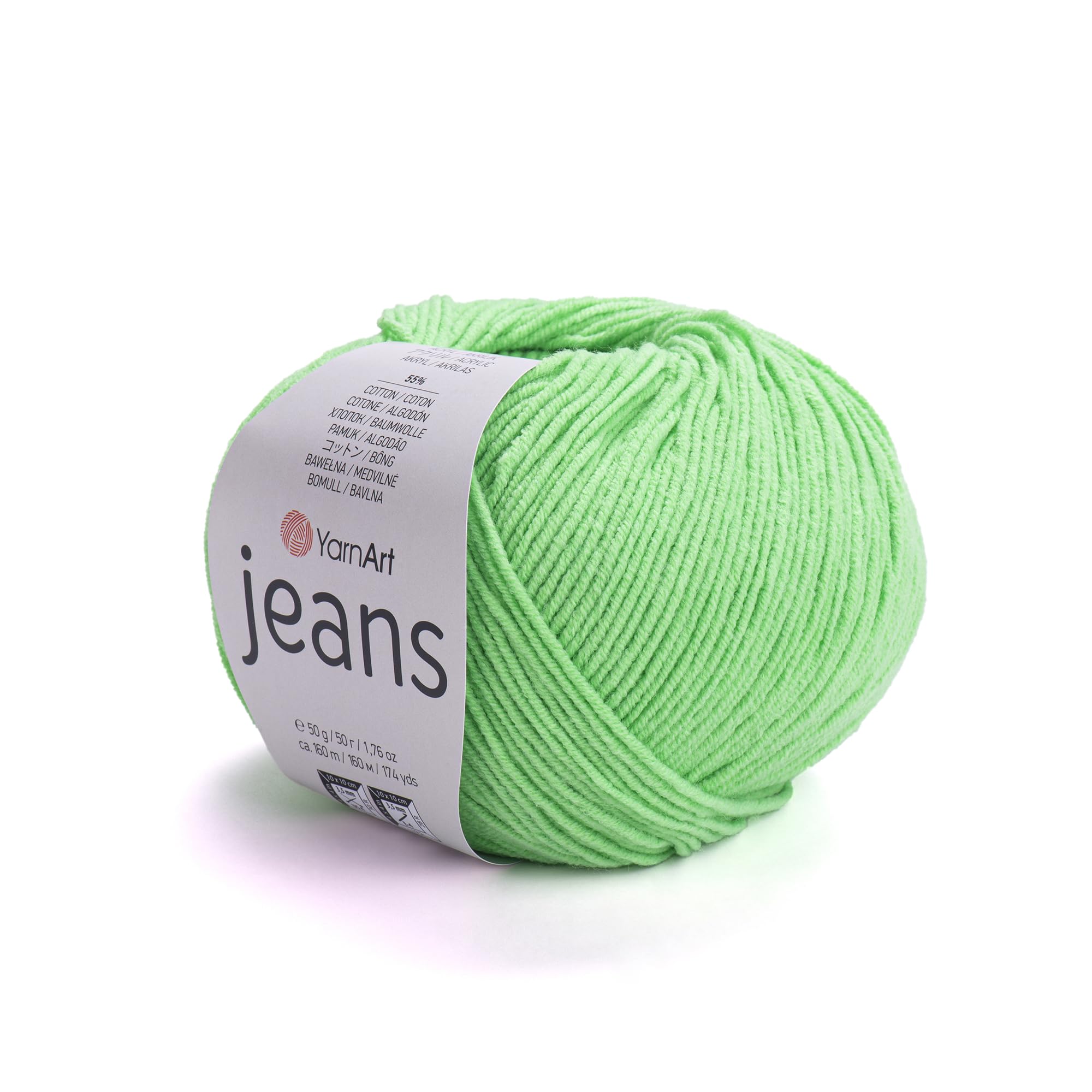 Yarnart Jeans Yarn, Amigurumi Cotton Yarn, Knitting Yarn, amigurumi Cotton Yarn (60) — image 1