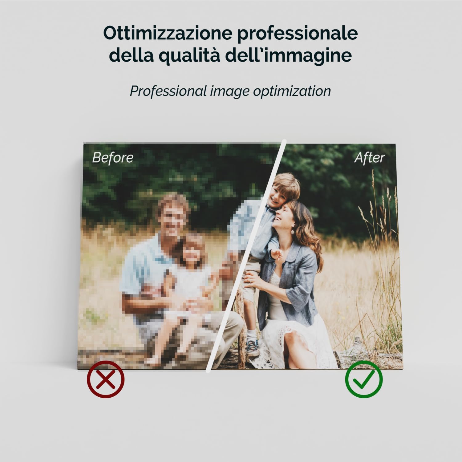 Giallobus - Niestandardowe obrazy - Spersonalizowany produkt - Standaard frame canvas - 70L x 100l cm - Druk zdjęć na płótnie i akrylu