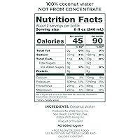 Vista 2 de Zico Beverages Bebida natural del agua de coco 100%, sin azúcar agregada sin gluten, 16.9 fl oz (paquete de 12)