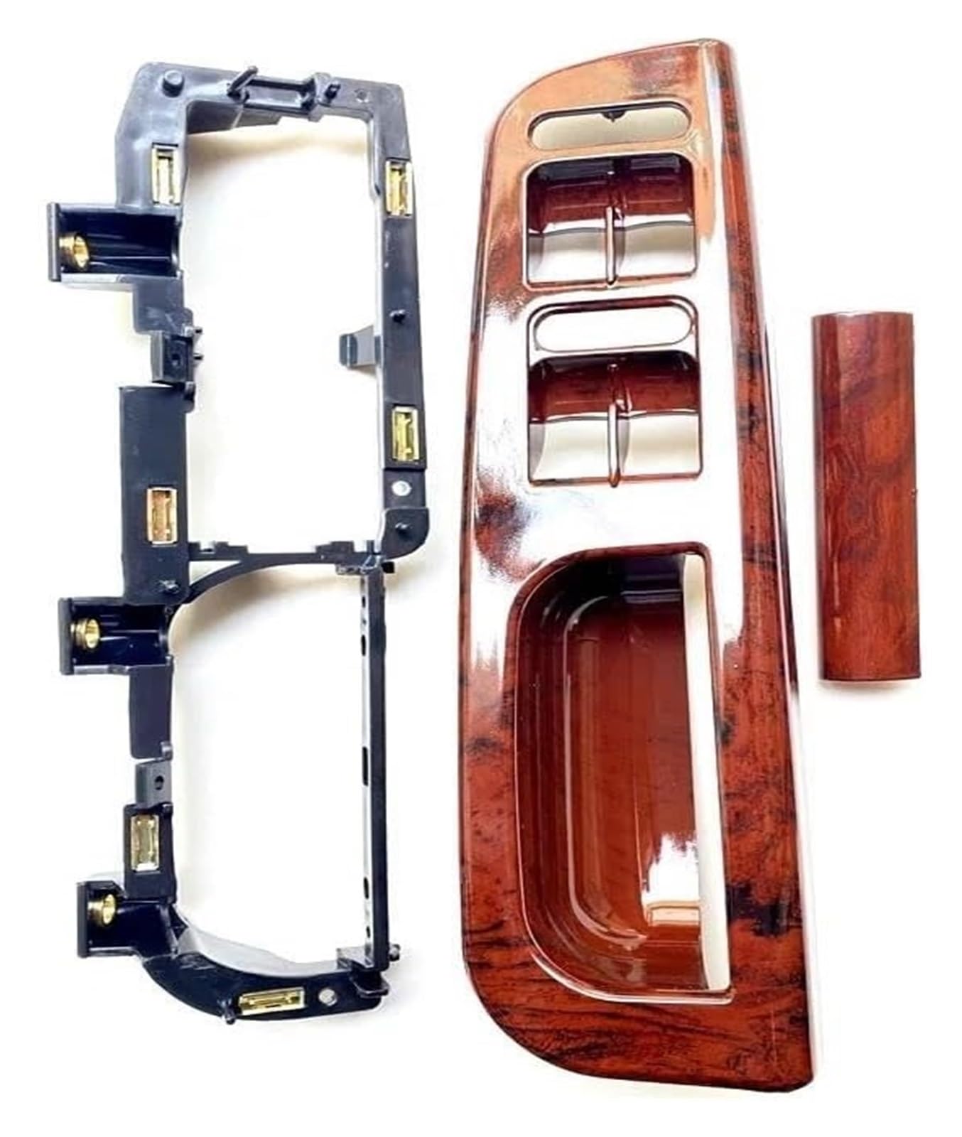 FANGZIQQ for VW for Passat B5 1998-2005 Door Handle Switch Base 3B186717E 3B4867179B 3B0867180A 3B4867180B 3B4867372 Car Inner Door Handle(Front Left 3pcs)