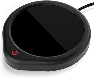 Coffee Mug Warmer with Auto Shut Off for Desk, Cup Warmer Smart Temperature Settings, Electric Beverage Tea Water Milk Warmer for All Cups and Mugs, Heating Plate Candle Wax Warmer
