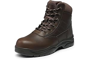 Men's Indestructible Work Boots with Steel Toe