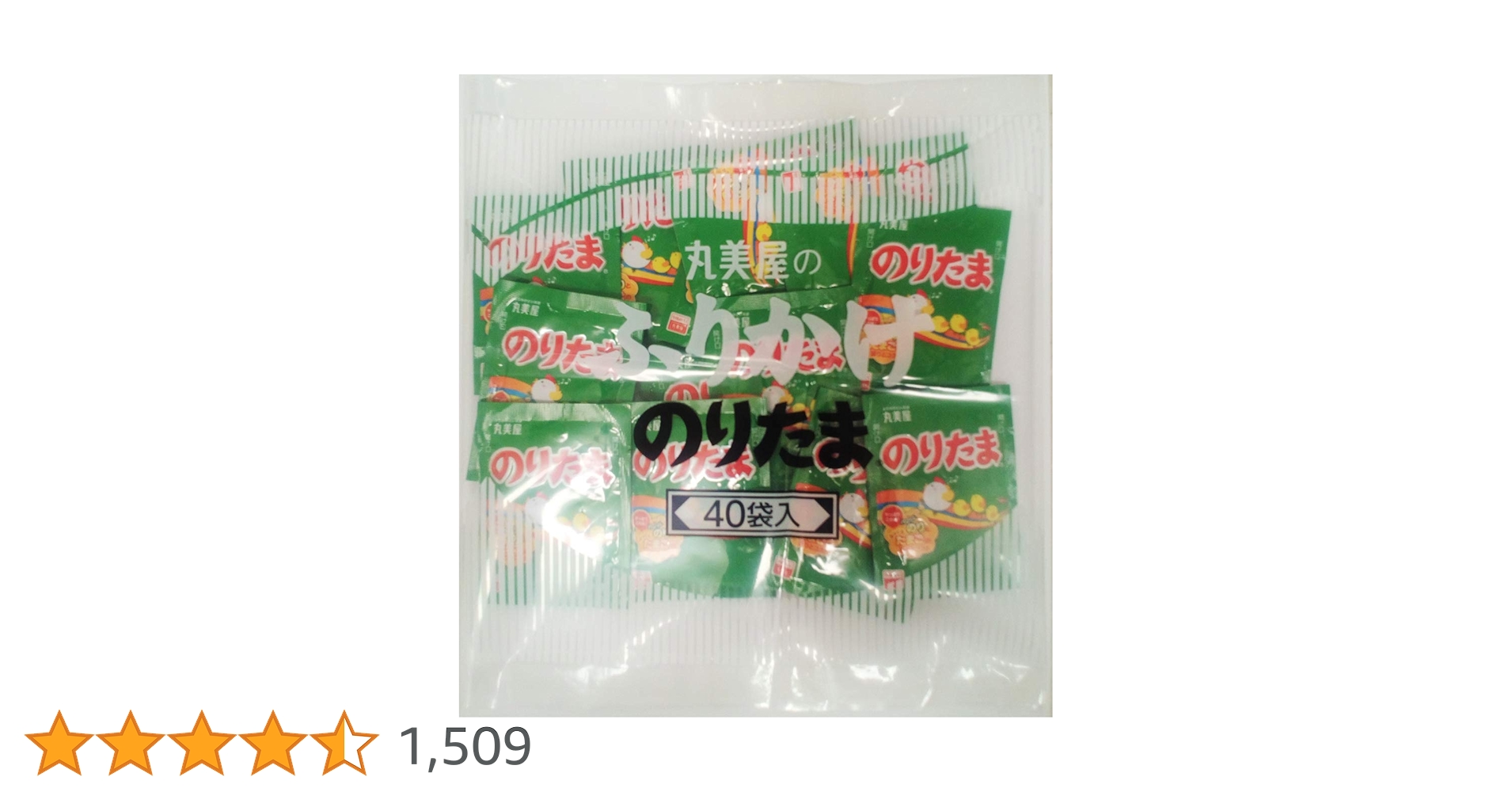 Amazon.co.jp: 丸美屋フーズ のりたま 2.5g×40食入 : 食品・飲料